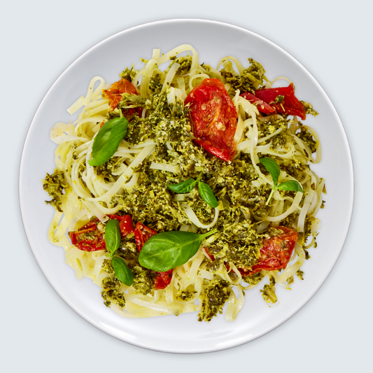Kale Pesto Noodles