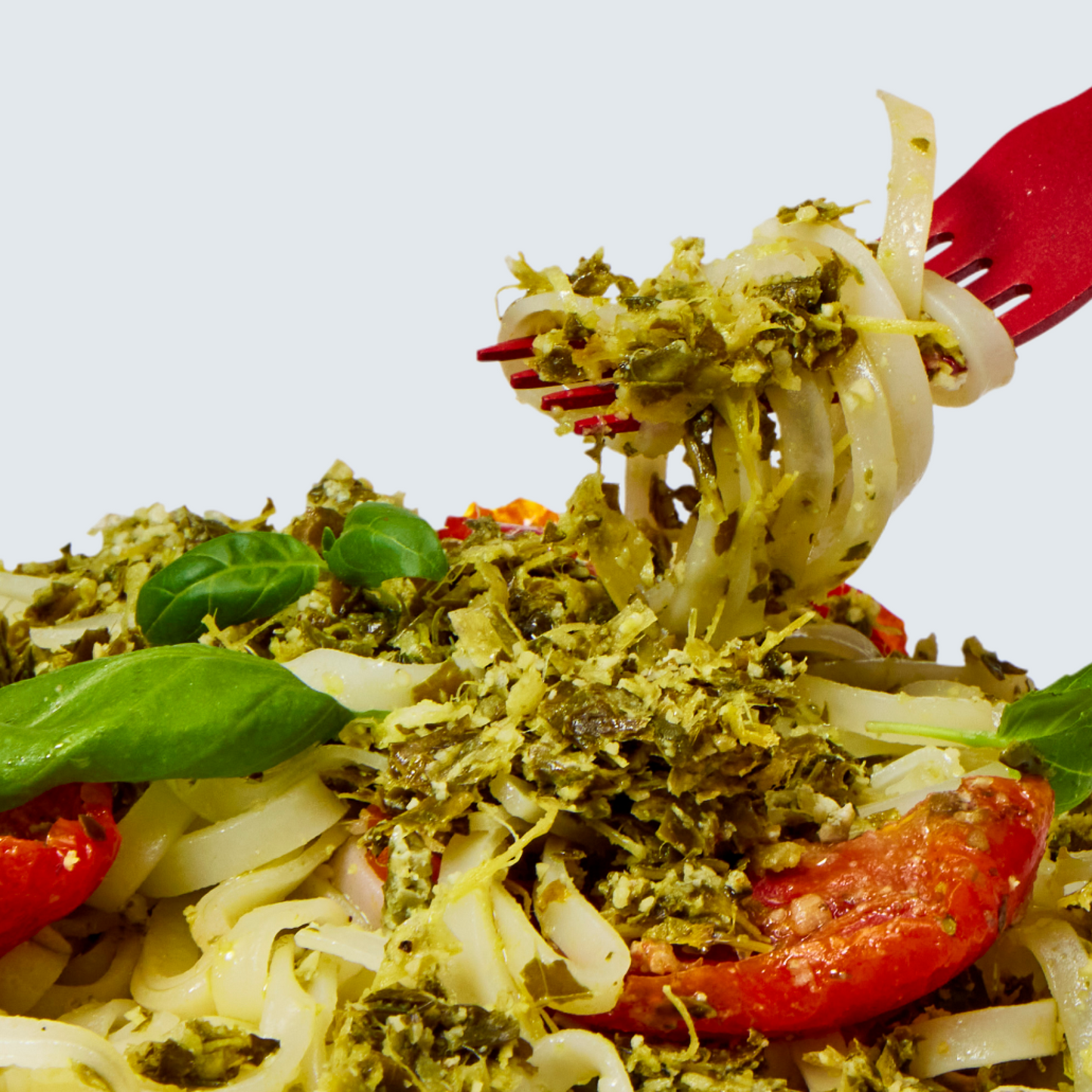 Kale Pesto Noodles