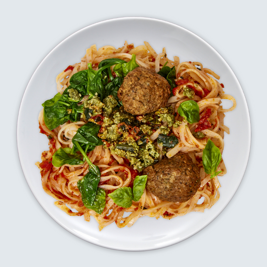 Meatball Marinara Noodles