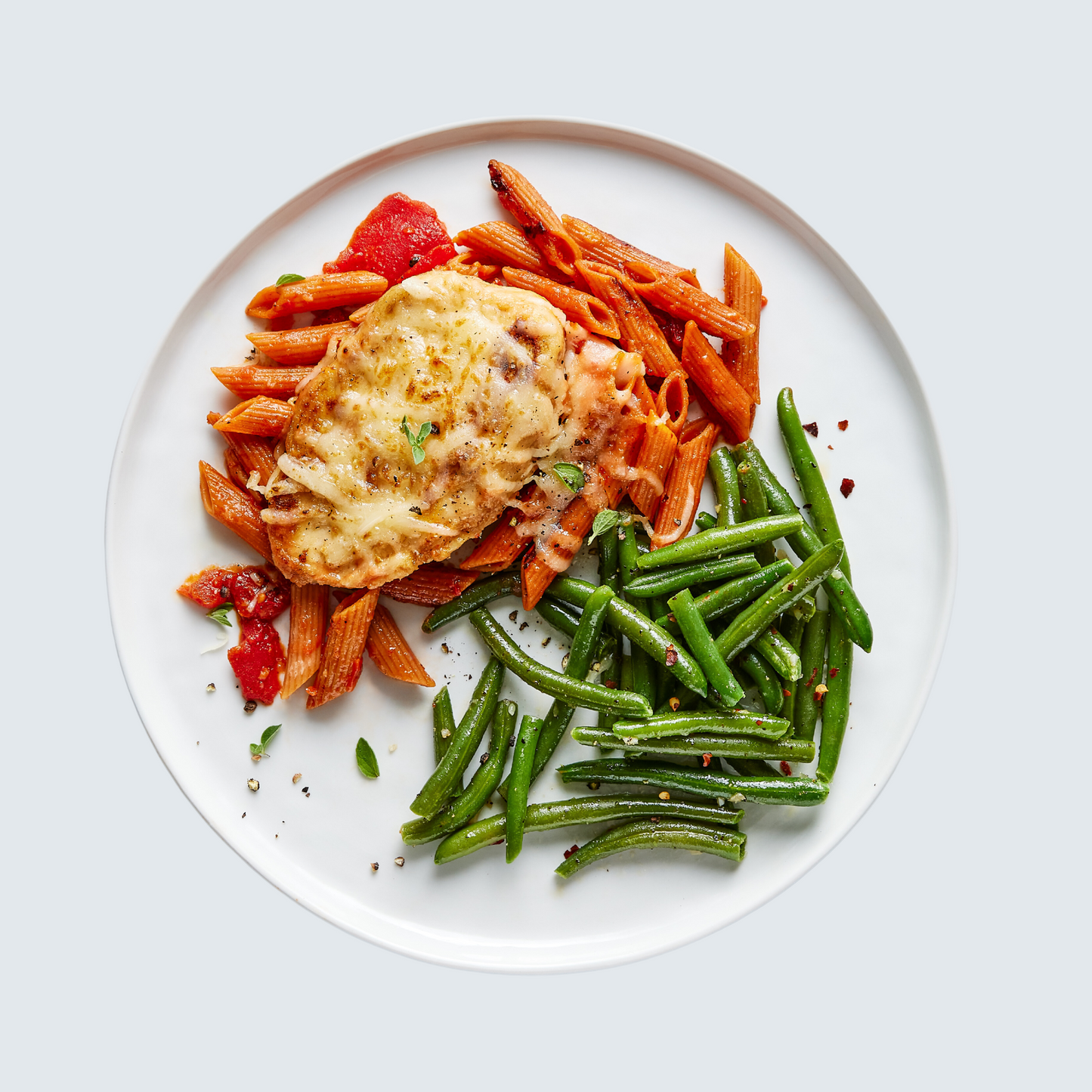 Vegan Chick’n Parm Dish