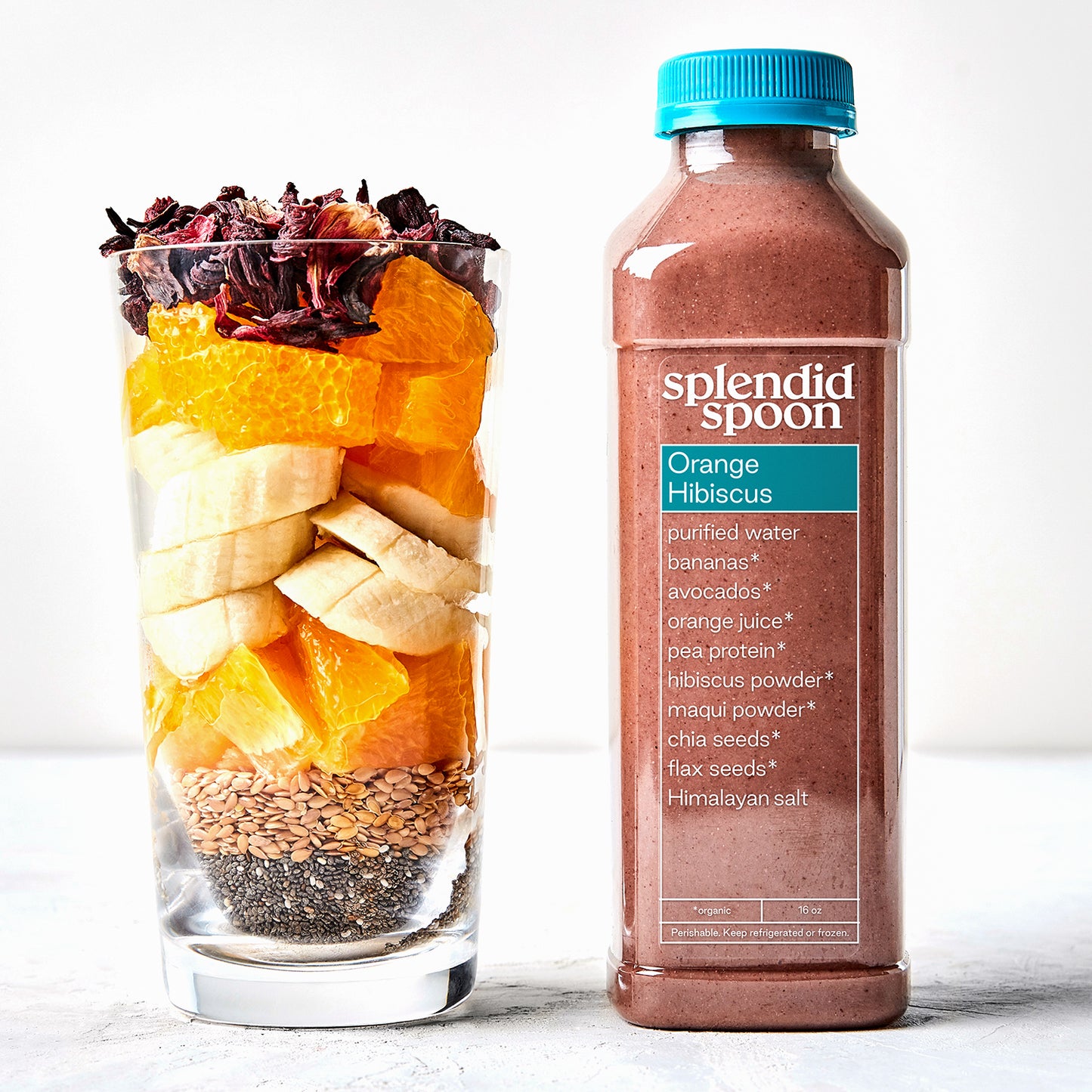 Orange Hibiscus Smoothie