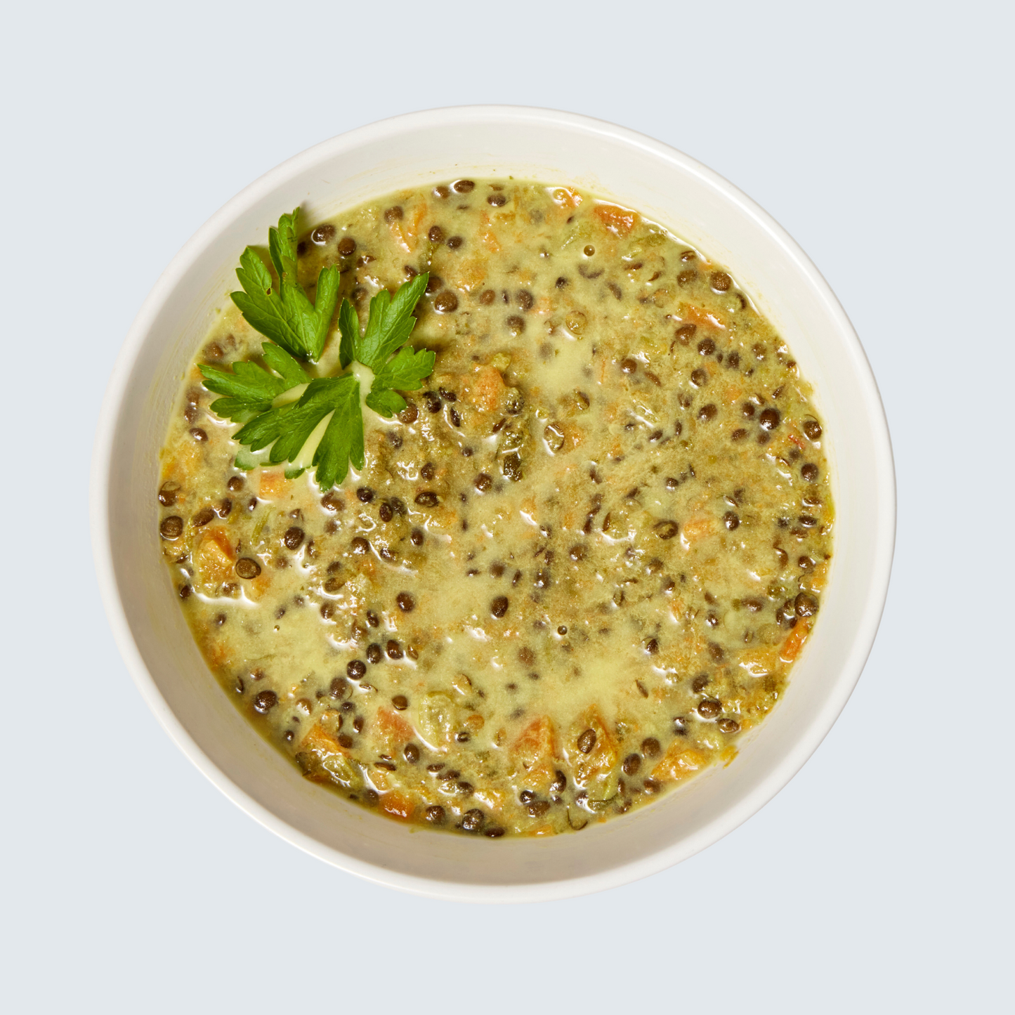 Carrot Lentil Curry Soup