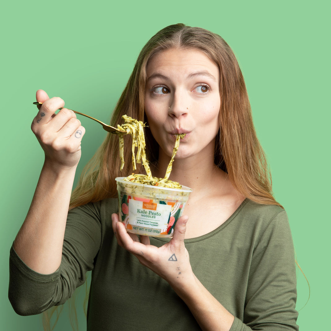 Kale Pesto Noodles Splendid Spoon Marketplace