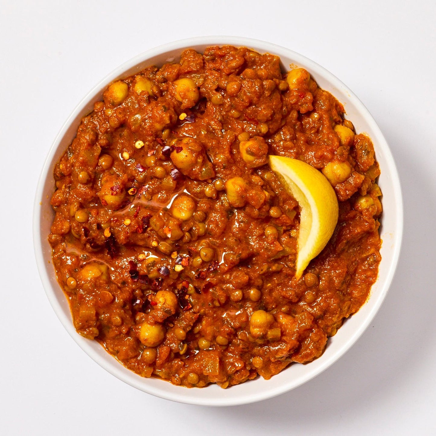 Spiced Lentil & Chickpea Stew Soup